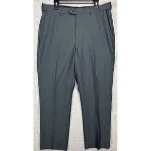 men's croft & barrow classic-fit easy-care flat-front dress pants Stella Mid Rise Flare Jean